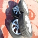 LLANTAS ORIGINALES JAGUAR R16X6,5 ANCLAJE 5X120 NEUMATICOS MICHELIN 205/55r16