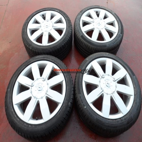 LLANTAS ORIGINALES RENAULT SPORT R18X7,5 NEUMATICOS 225/40ZR18. OCASION