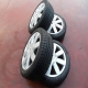 LLANTAS ORIGINALES RENAULT SPORT R18X7,5 NEUMATICOS 225/40ZR18. OCASION