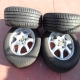 LLANTAS R15X6 ET38 NEUMATICOS 205/60R15 91H SEMI NUEVOS