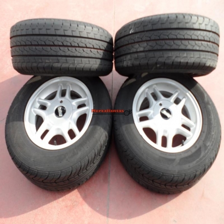 LLANTAS INTRA GM ANCLAJE R15X7 ET33 ANCLAJE 5X112 NEUMATICOS 215/65R15 96H